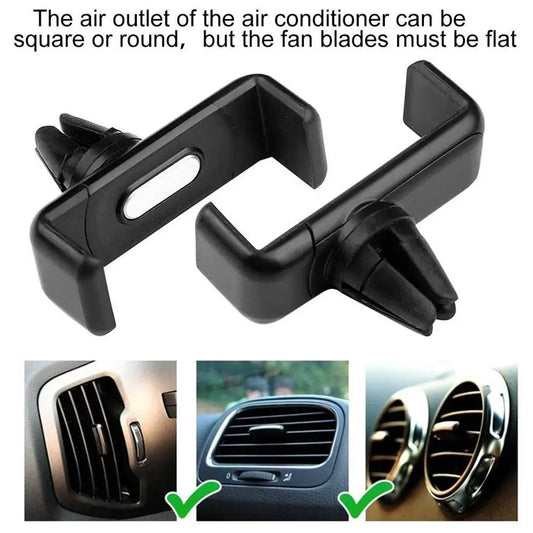 Car Phone Holder For IPhone Smartphone Air Vent Mount Clip 360