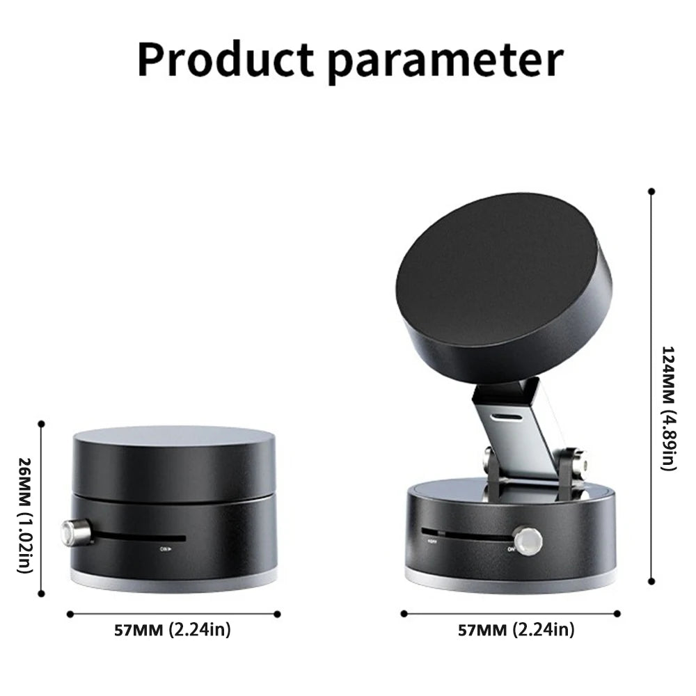 Vacuum Double Side Magnetic Suction Cup Holder