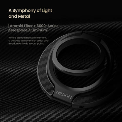 FiberSnap Magnetic Phone Ring Stand Aluminum 360° Rotation