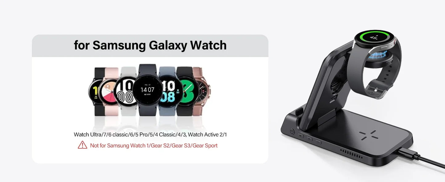 703S Wireless Charger Charging Station for Galaxy Watch
