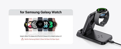 703S Wireless Charger Charging Station for Galaxy Watch