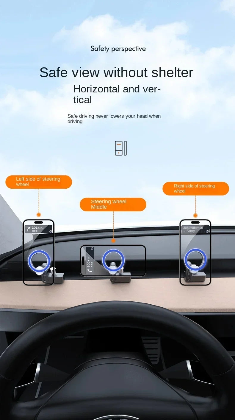 For Tesla Model 3 Model Y Magnetic Car Phone Holder