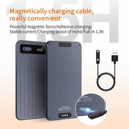 Ultra-thin AI Dual Mode Recorder Chatgpt AI Card Recorder