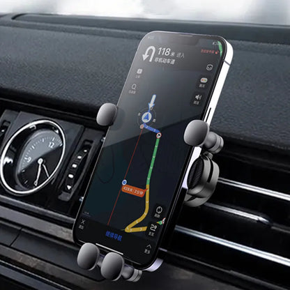 Universal Car Phone Holder Gravity Mobile Stand GPS Support