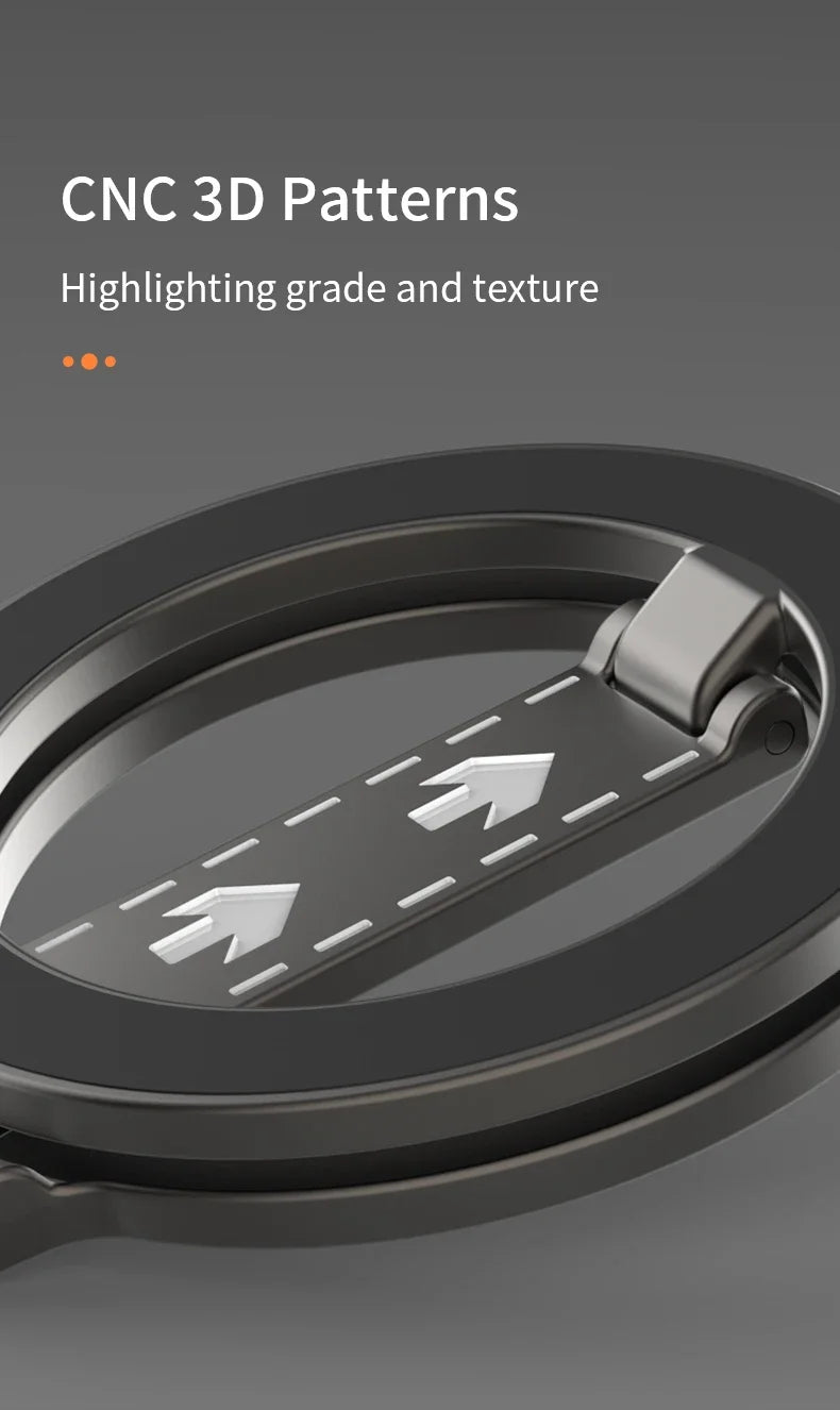 Double-Sided Magnetic Phone Ring Holder for MagSafe Kickstand