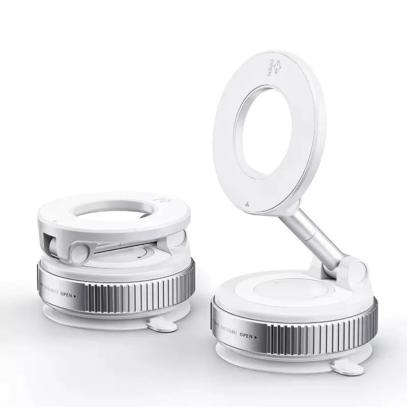Vacuum Magnetic Car Phone Mount, 360° Rotatable