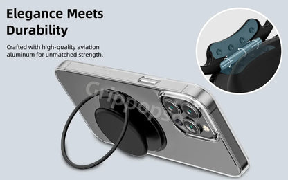 Grippopso Mobile Phone Finger Holder Socket Magnetic