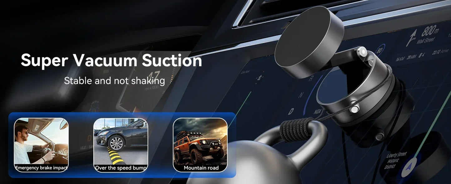 Car Foldable 360° Rotation Phone Holder Display GPS Cellphone Mount