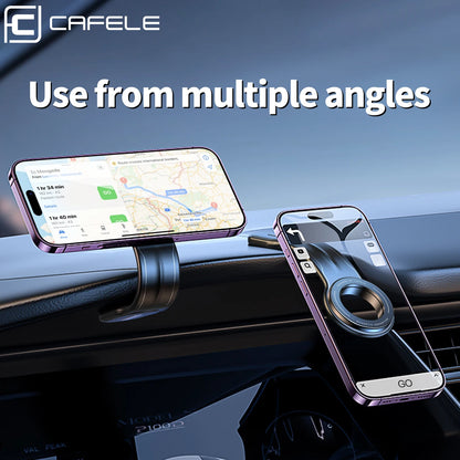 Magnetic Car Phone Holder Foldable Car Cell Phone Support Mount