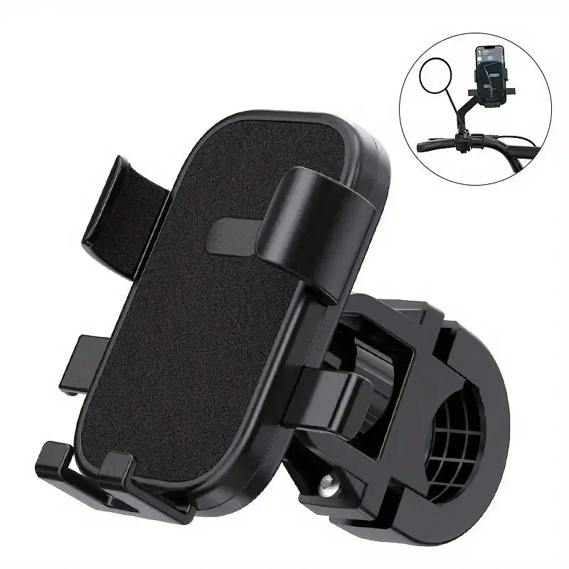 New Silicone Bicycle Motorcycle Phone Holder 360° Rotating