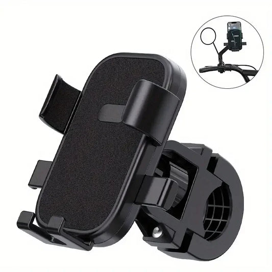New Silicone Bicycle Motorcycle Phone Holder 360° Rotating