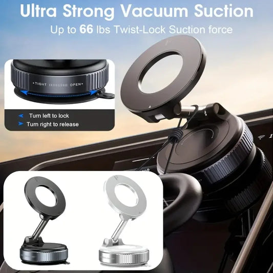 Universal Vacuum Suction Cup Car Phone Holder 360° Rotating