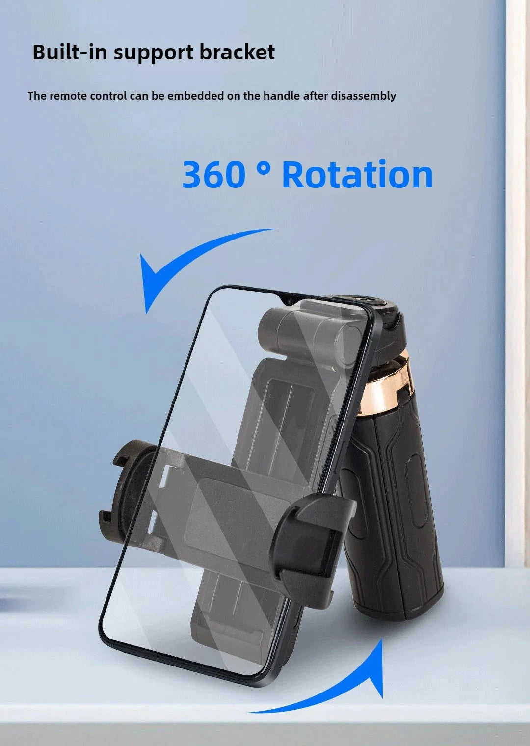 Super Mini Selfie Stick Portable Phone Holder Shooting