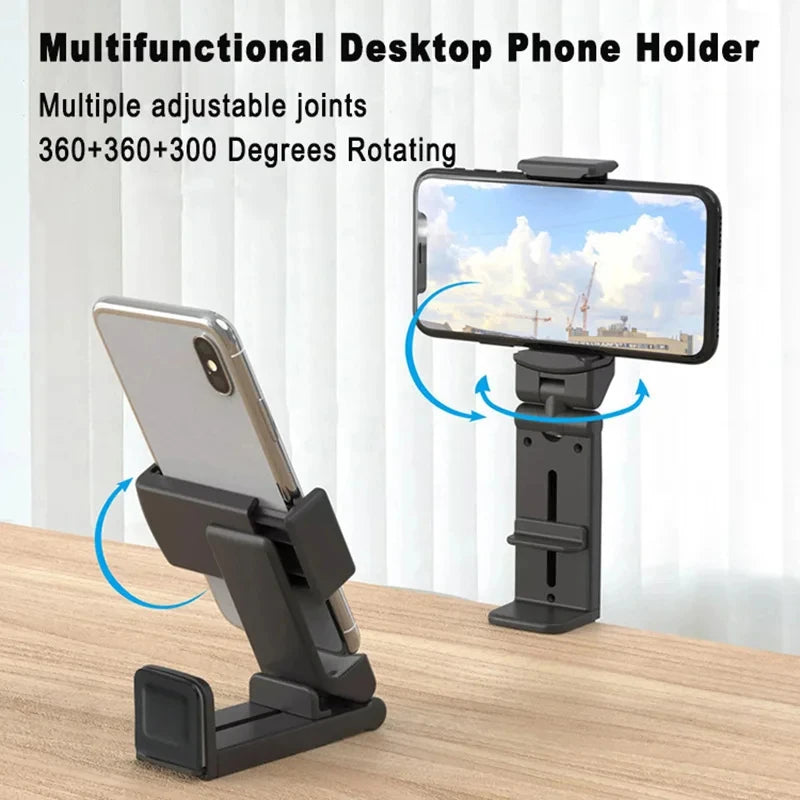 Airplane Phone Holder Portable Travel Stand Desk Flight Foldable