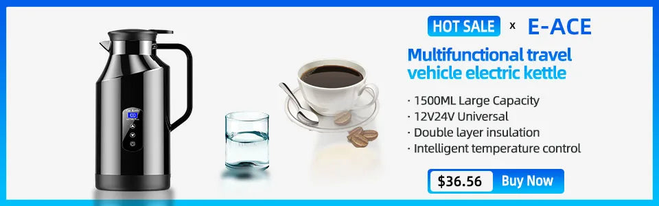 E-ACE 2K Car DVR WIFI GPS Stream Media Mirror Optional