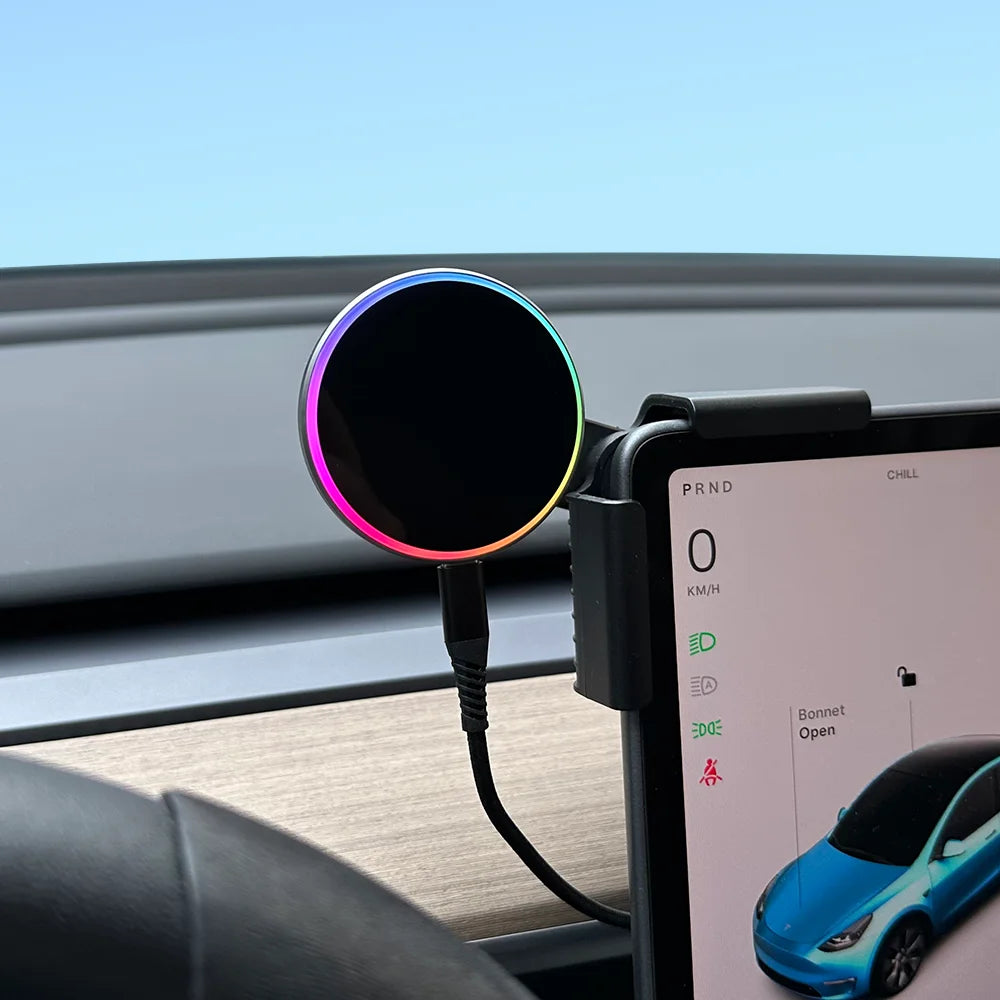 Car Phone Mount Holder 15W Magnetic Magsafe Wireless Charger