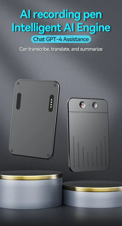 AI Voice Recorder APP Control AI Notetaking Device