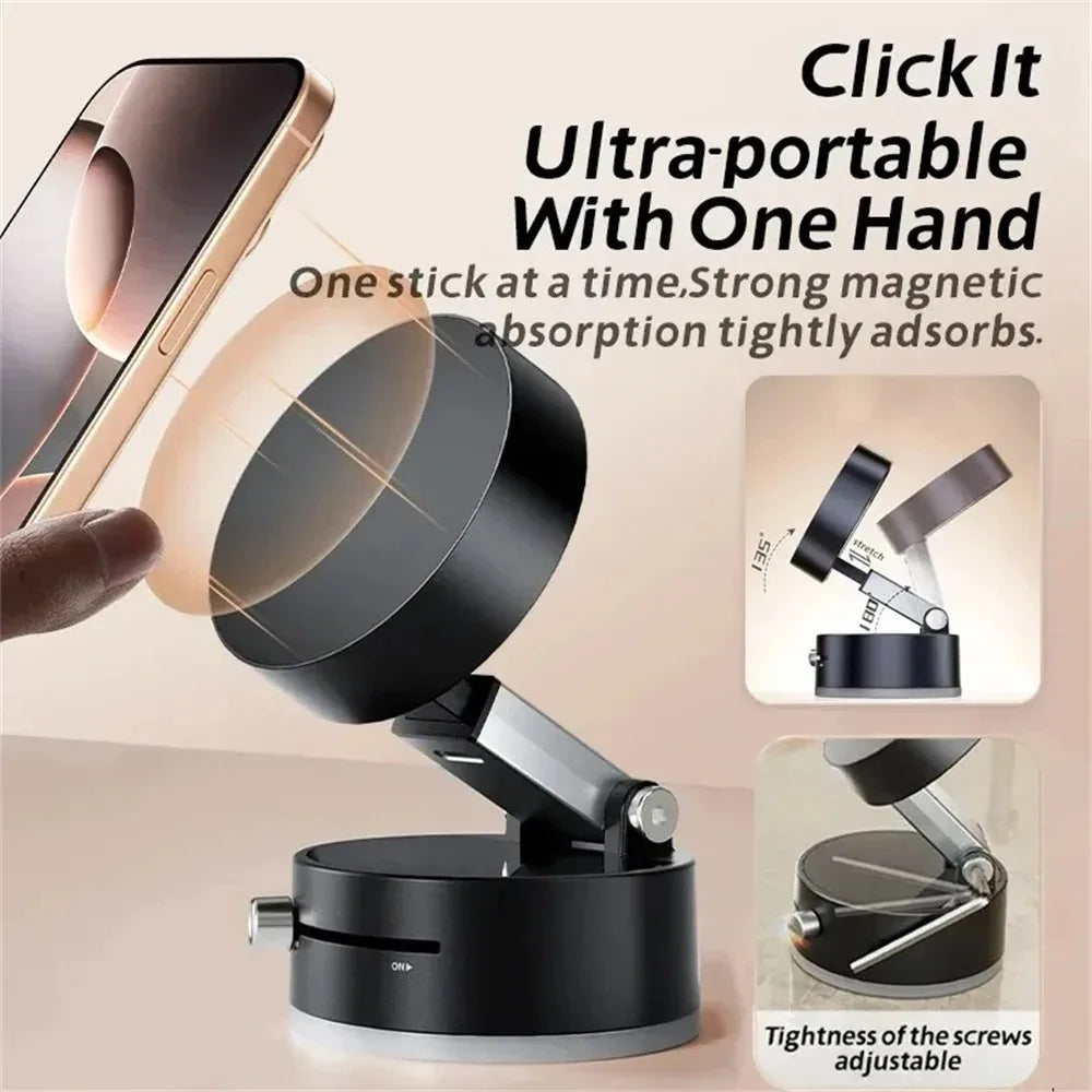 Ultra Magnetic Phone Holder Foldable Car Phone Mount Dashboard