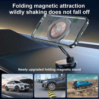 15W Magnetic Car Phone Holder Mobile Phone Car Holder