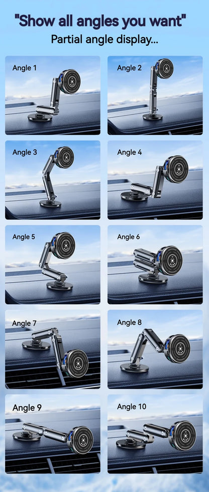 Universal Metal Car Magnetic Semiconductor Cooling Phone Holder