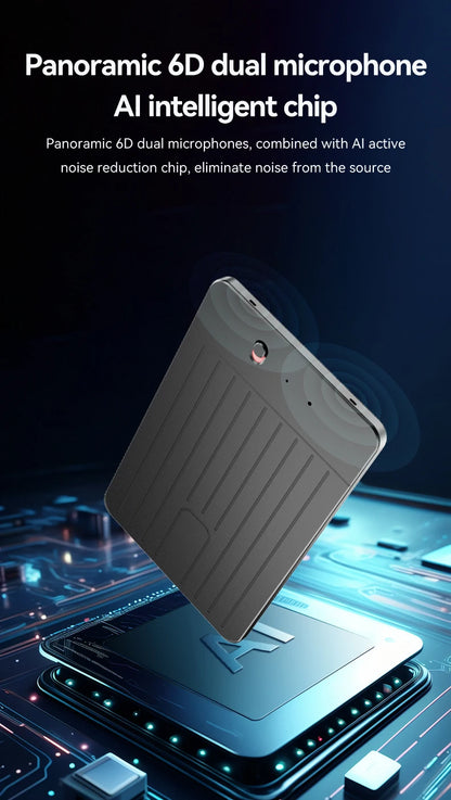 Ultra-Thin 180 Languages AI Voice Recorder Online Translator