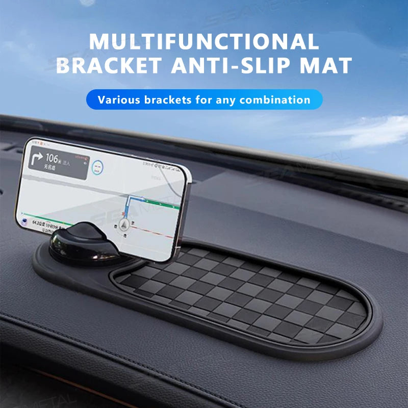 SEAMETAL Car Dashboard Phone Holder Hidden Plate