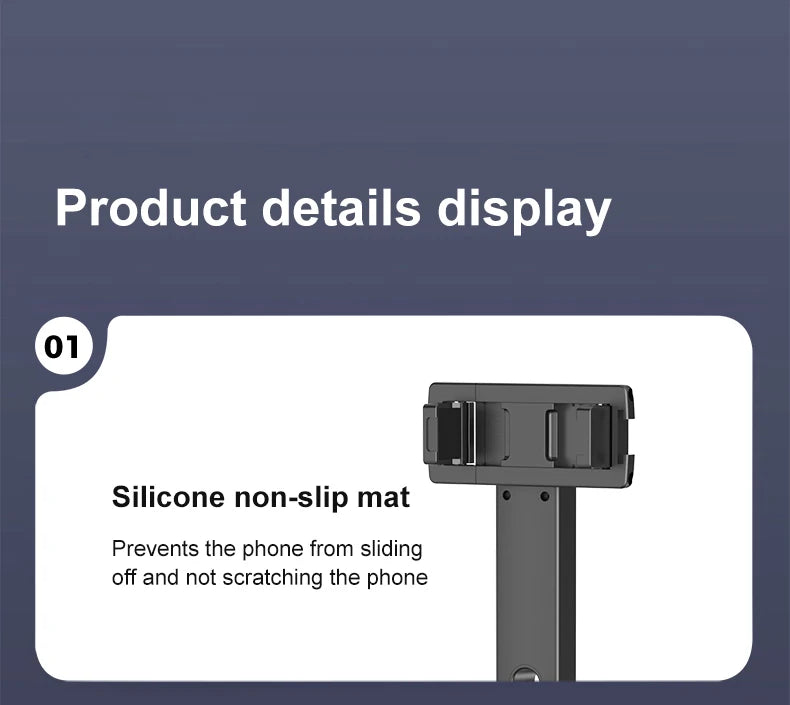 AI Face Tracking Tripod Intelligent Smart Selfie Stick Foldable