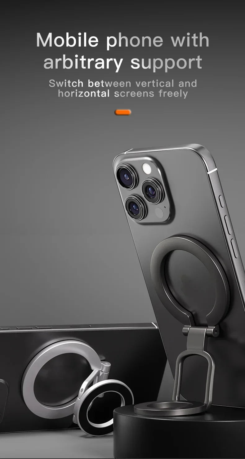 For MagSafe Double Sided Magnetic Phone Ring Holder