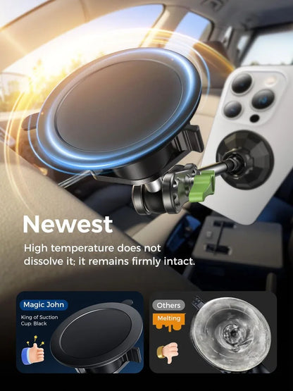 Lanparte Magnetic Car Phone Holder [Strong Suction&Strong Magnetic]