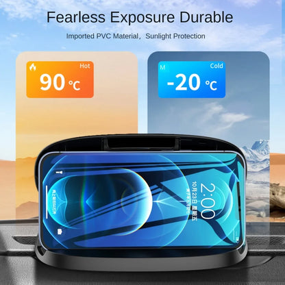 360 Rotate Car Mobile Phone Holder Mount on Dashboard Clamshell Cell Phone Holder