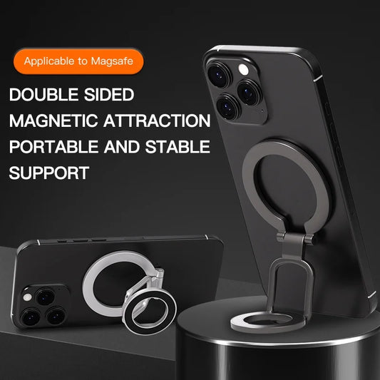 Double Sided MagSafe Phone Stand Magnetic Phone Ring Holder