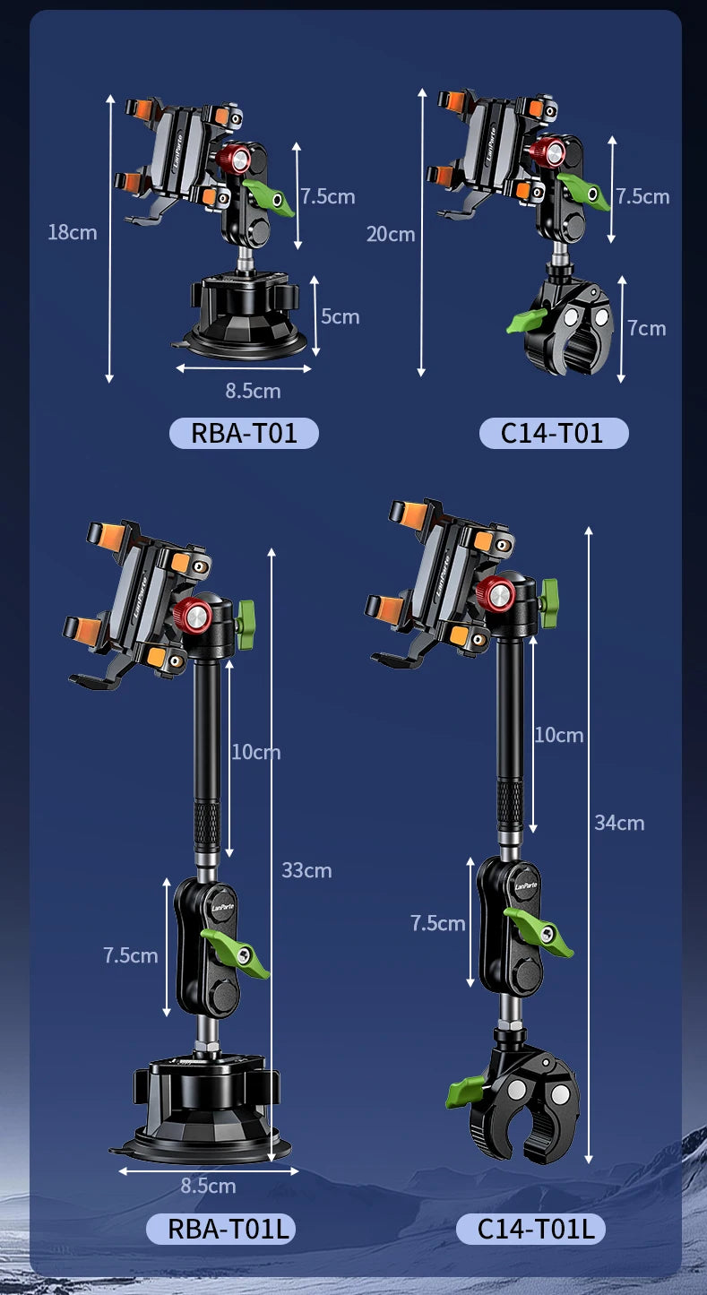 Anti-slip Heavy Duty Car Windshield Metal Five-Claw