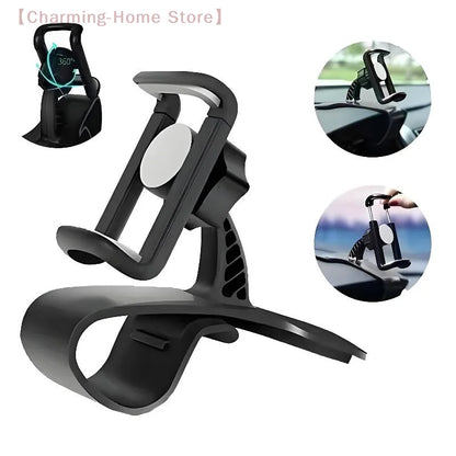 Universal Car Phone Holder, Dashboard Air Vent Clip Mount
