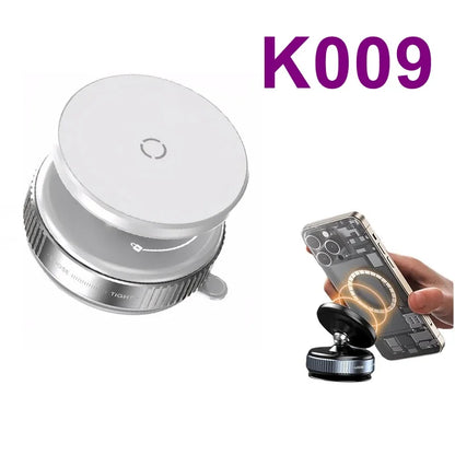15W Universal Magnetic Car Phone Wireless Charger Holder