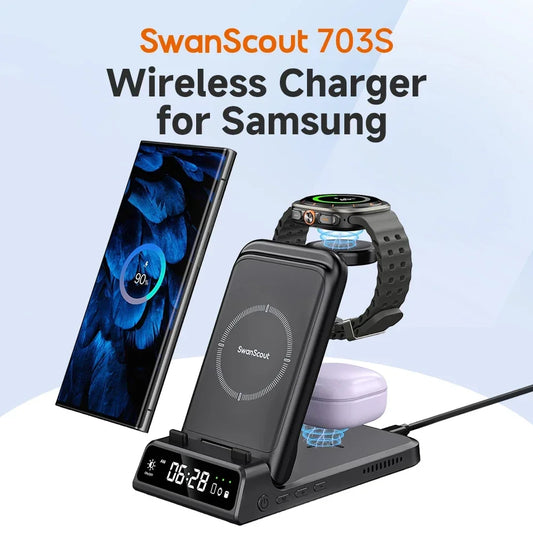 703S Wireless Charger Charging Station for Galaxy Watch