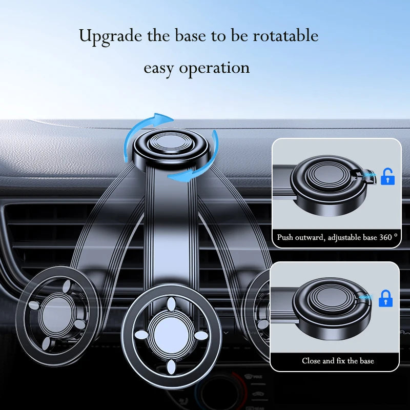 Car Dashboard Phone Bracket,Magnetic Car Phone Holder