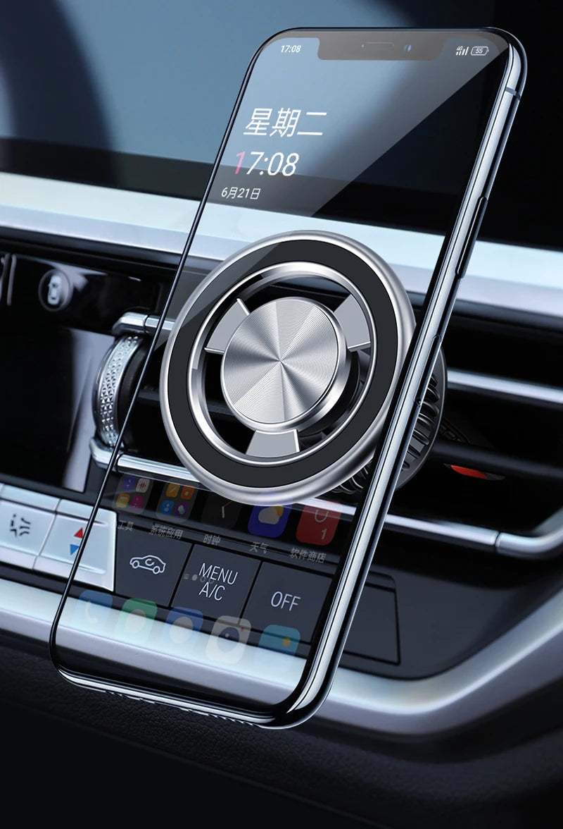 Magnetic Phone Holder Compatible With MagSafe Car Mount