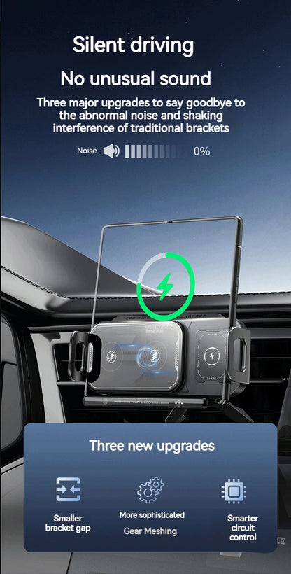 Universal Car Phone Wireless Charger Holder 360° Rotation Mount