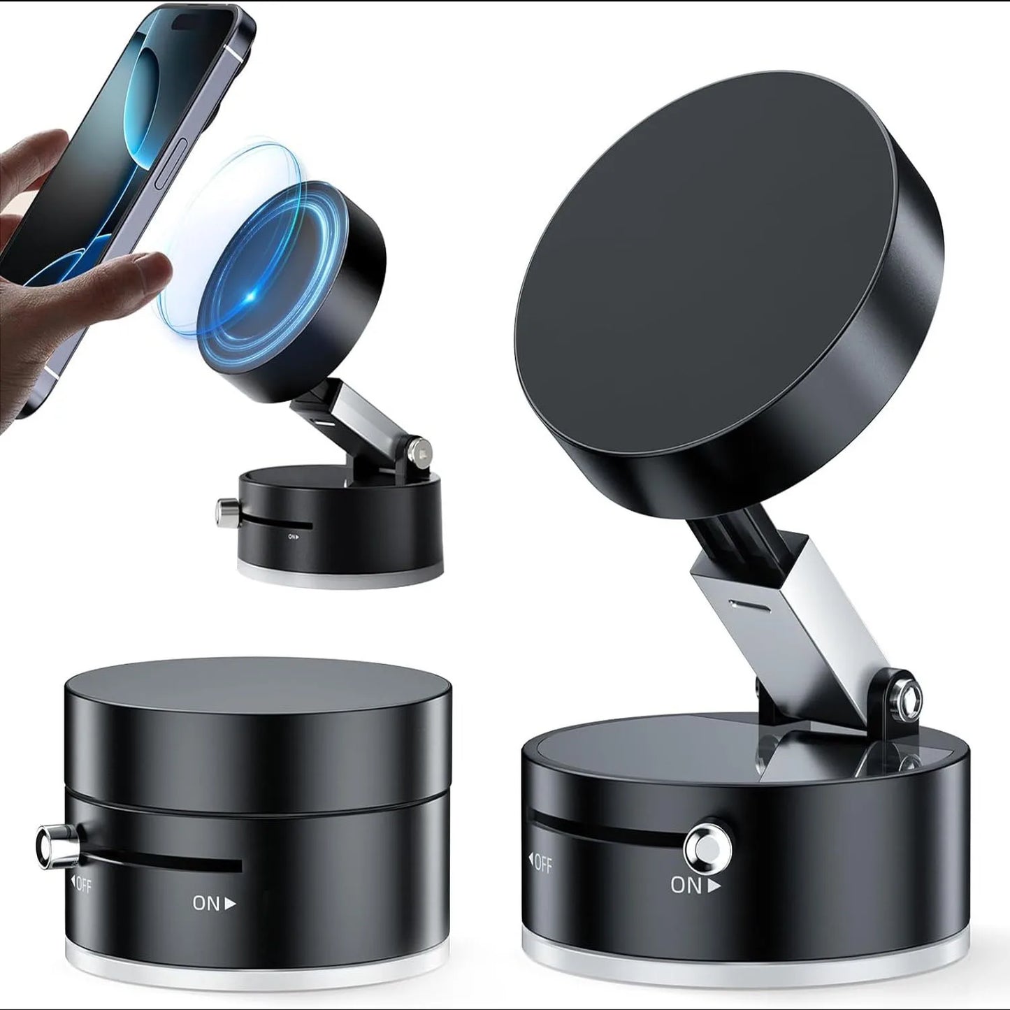 New Model 360-Degree Rotating Aluminum Alloy Magnetic