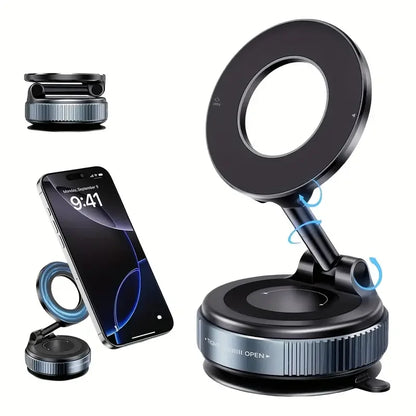 Adjustable Vacuum Magnetic Mount Car Phone Holder Upgrade