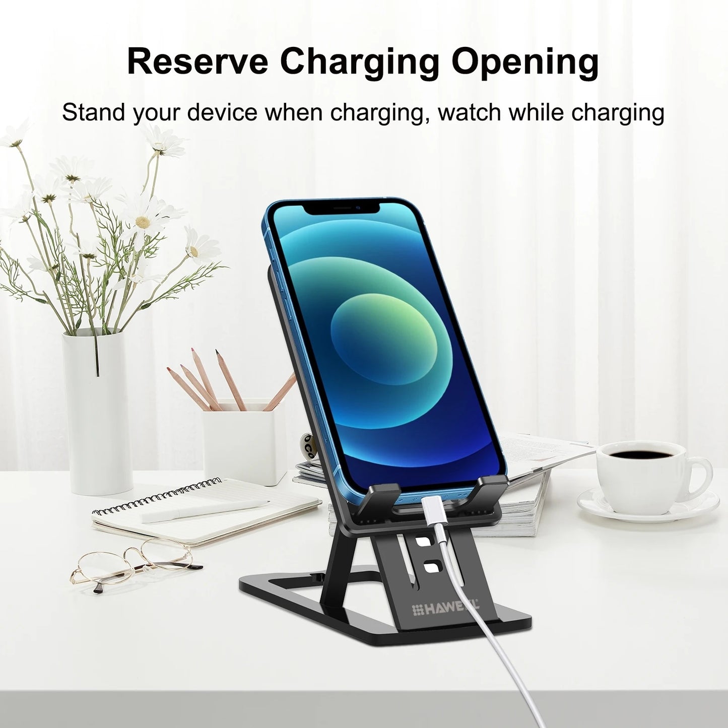 HAWEEL Adjustable Lifting Folding Portable Live Broadcast