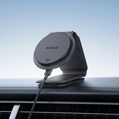 Baseus Car Phone Holder for iPhone 12-16 Wireless Charger