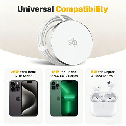 TIMESS QI2 25W Fast Wireless Charger 2-IN-1 Charging