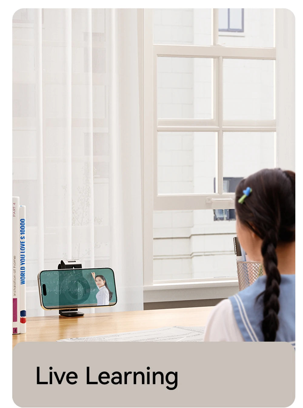 Magnetic Airplane Phone Holder Portable Stable Stand