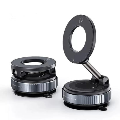 Vacuum Magnetic Car Phone Mount, 360° Rotatable