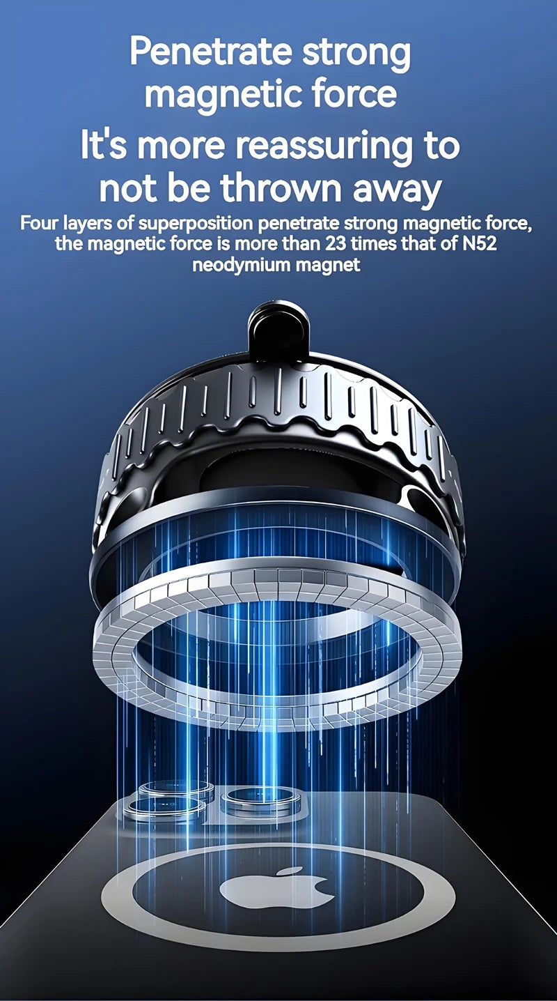 15W Universal Magnetic Car Phone Wireless Charger Holder