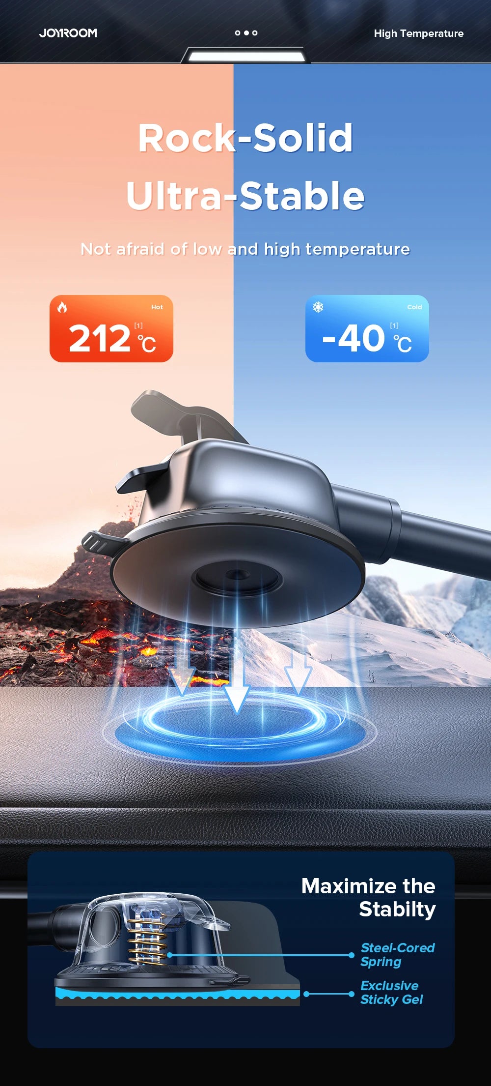 Phone Holder for Car Air Vent Universal Car Phone Stand