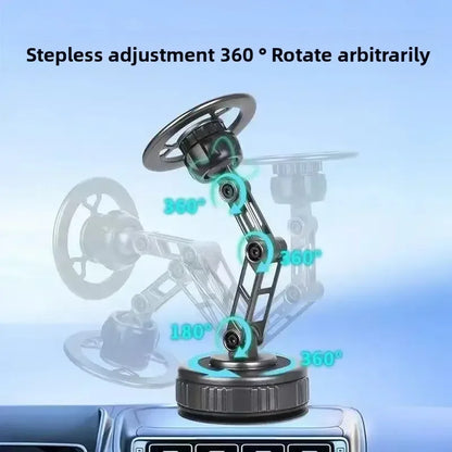 Three-Axis Foldable 360° Rotating Mechanical Arm Car Phone Holder