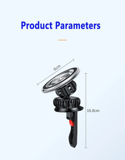 Magnetic Phone Holder Compatible With MagSafe Car Mount