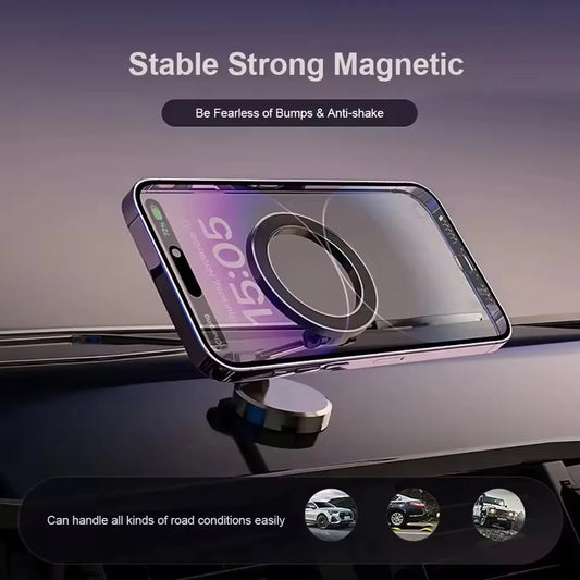 Magnetic Magsafe Car Phone Holder For Vehicles Mobile Support